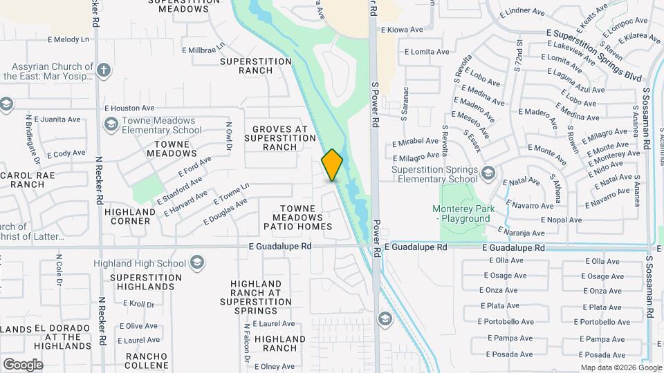 4649 E Towne Ln Mapa y Detalles de la Ubicación