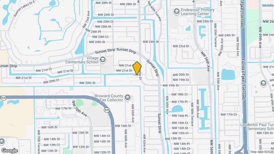 6470 NW 20th Ct Mapa y Detalles de la Ubicación