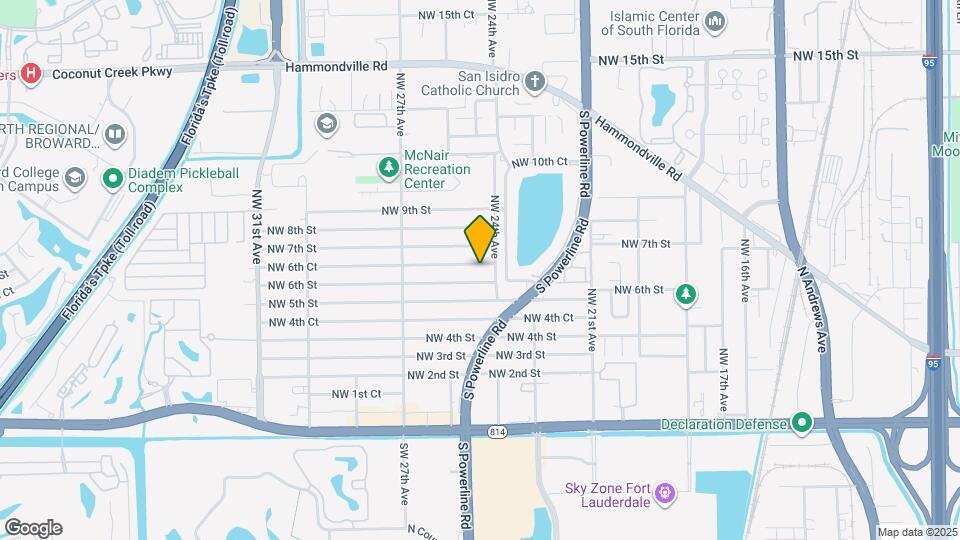 2420 NW 6th Ct Map and Location Details