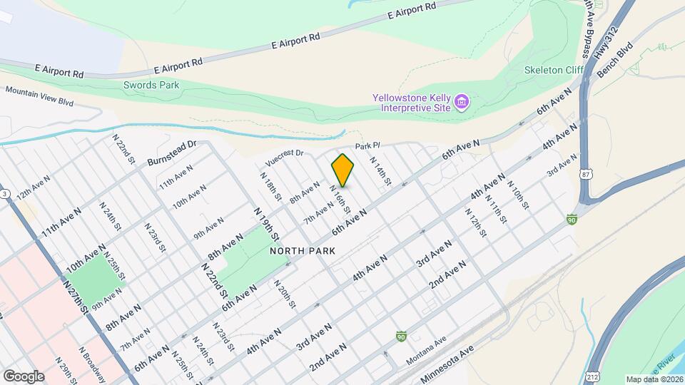 705 N 16th St Map and Location Details