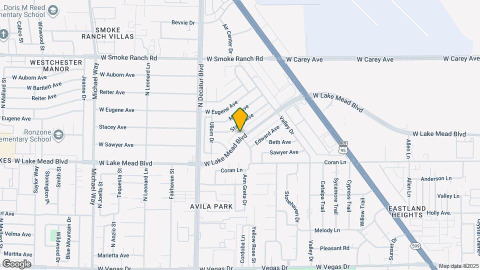 4504 W Lake Mead Blvd Map and Location Details