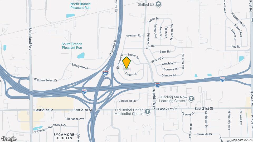 7810 Cullen Dr Map and Location Details