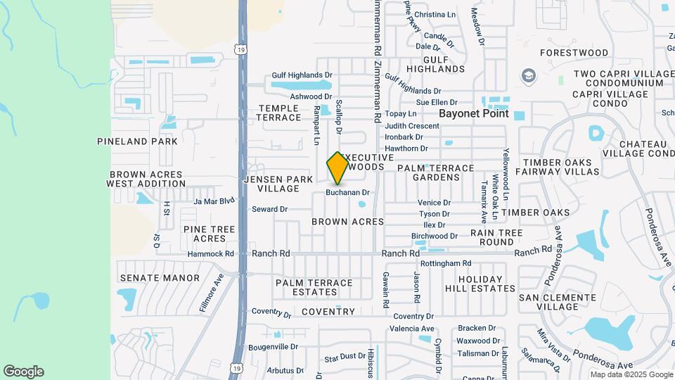 7321 Buchanan Dr Map and Location Details