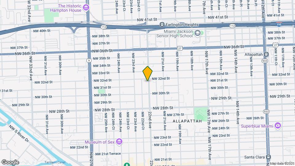 3114-3122 NW 22nd Ave Map and Location Details