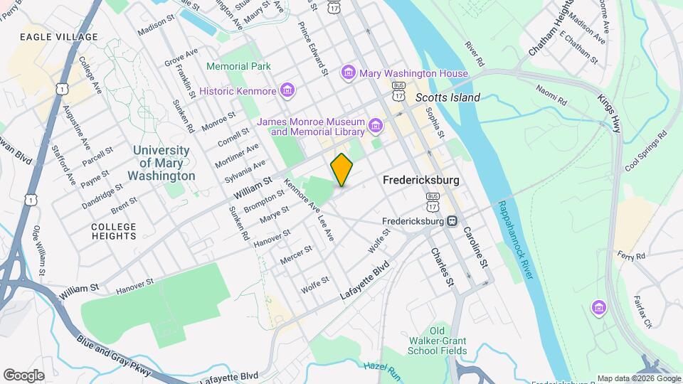 531 Hanover St Map and Location Details