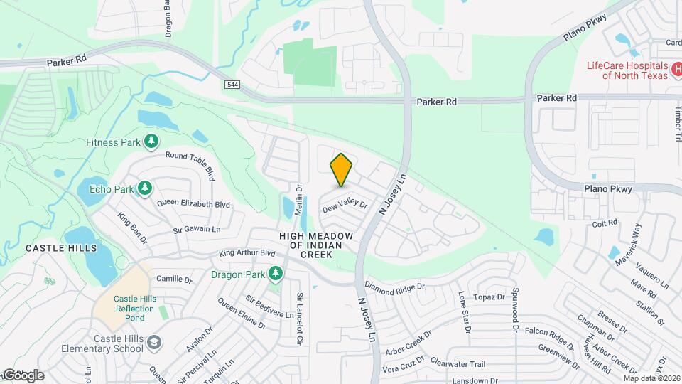 4664 Cherokee Path Map and Location Details