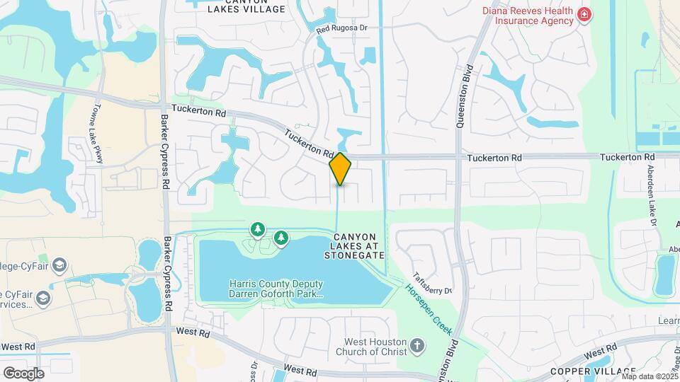 9727 Walford Mill Ln Map and Location Details