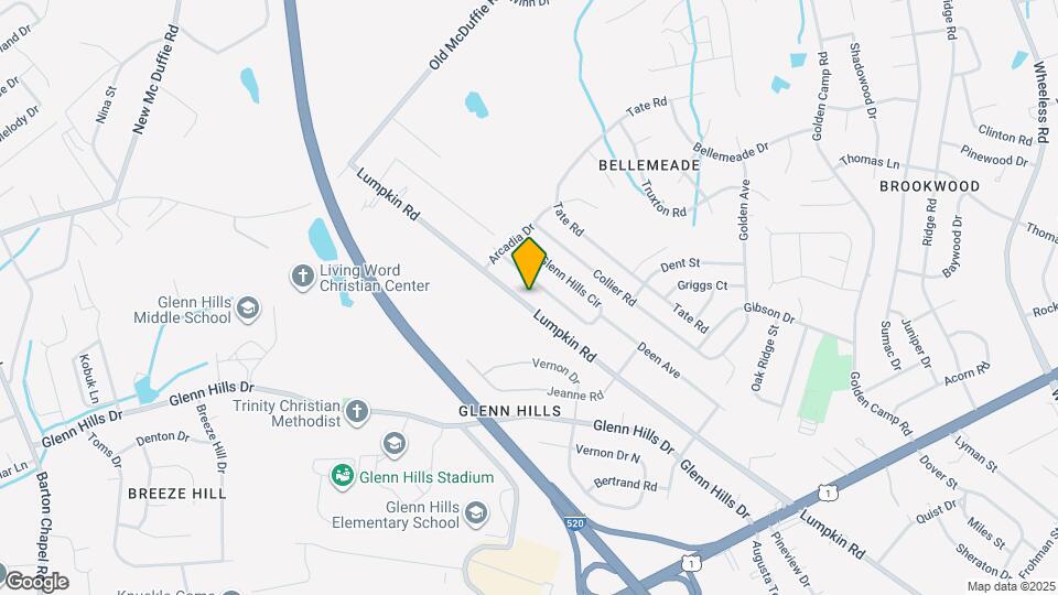 2835 Lumpkin Rd Map and Location Details