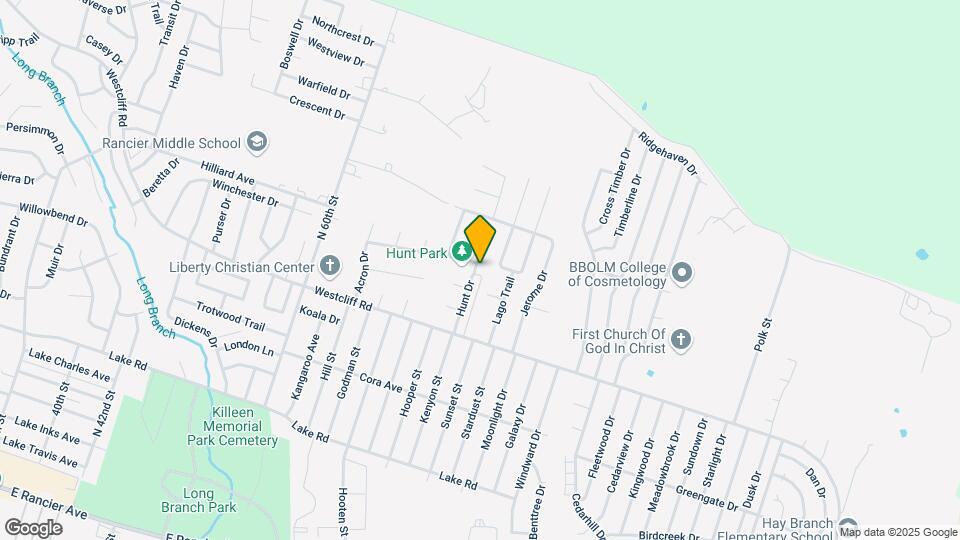 2302 Hunt Dr Mapa y Detalles de la Ubicación