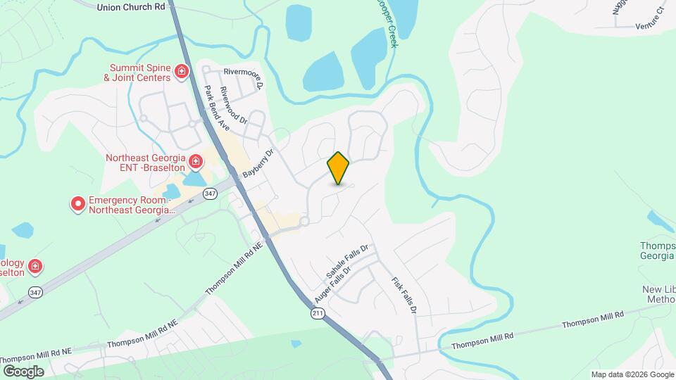 6438 Mossy Oak Landing Mapa y Detalles de la Ubicación