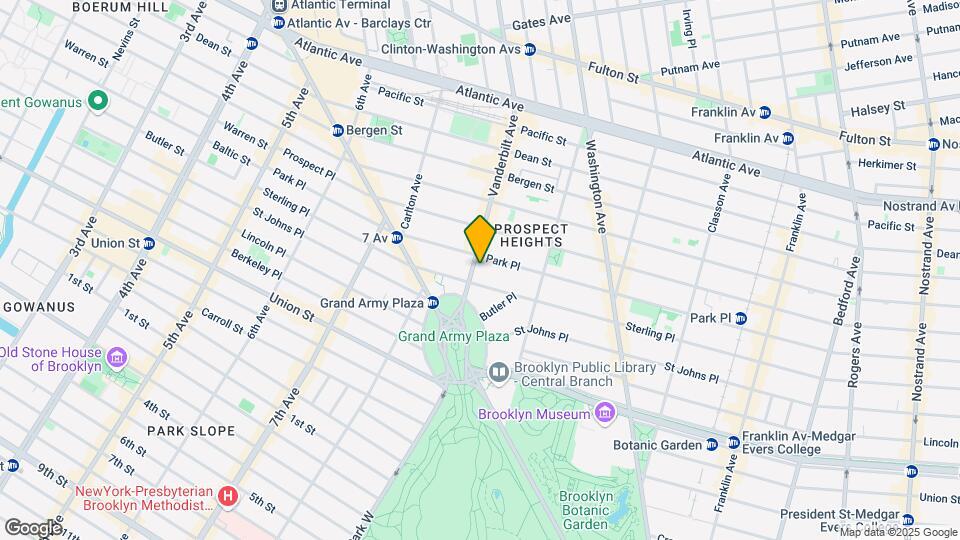 679 Vanderbilt Ave Mapa y Detalles de la Ubicación