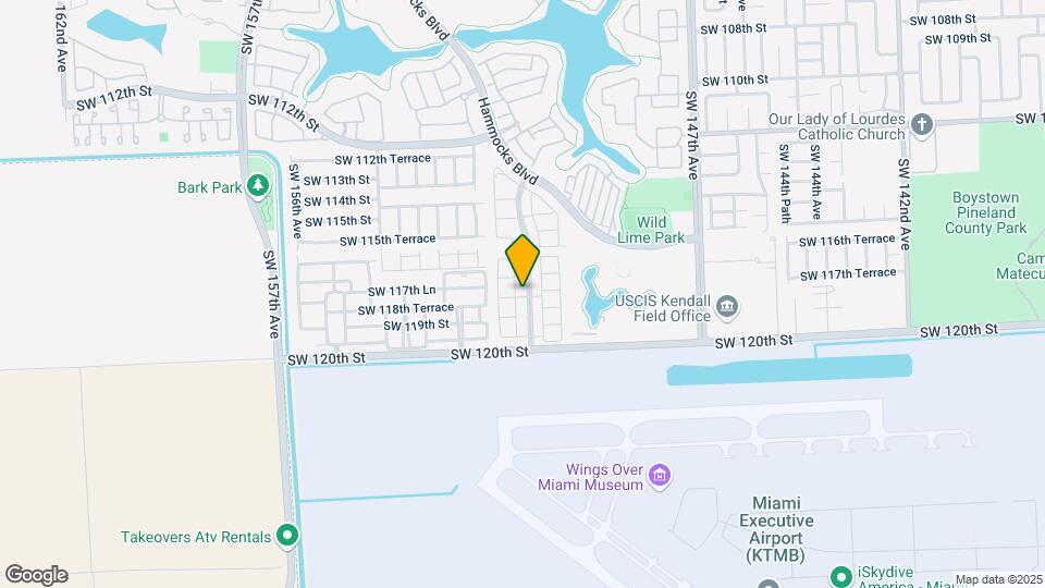 11771 SW 151st Pl Map and Location Details