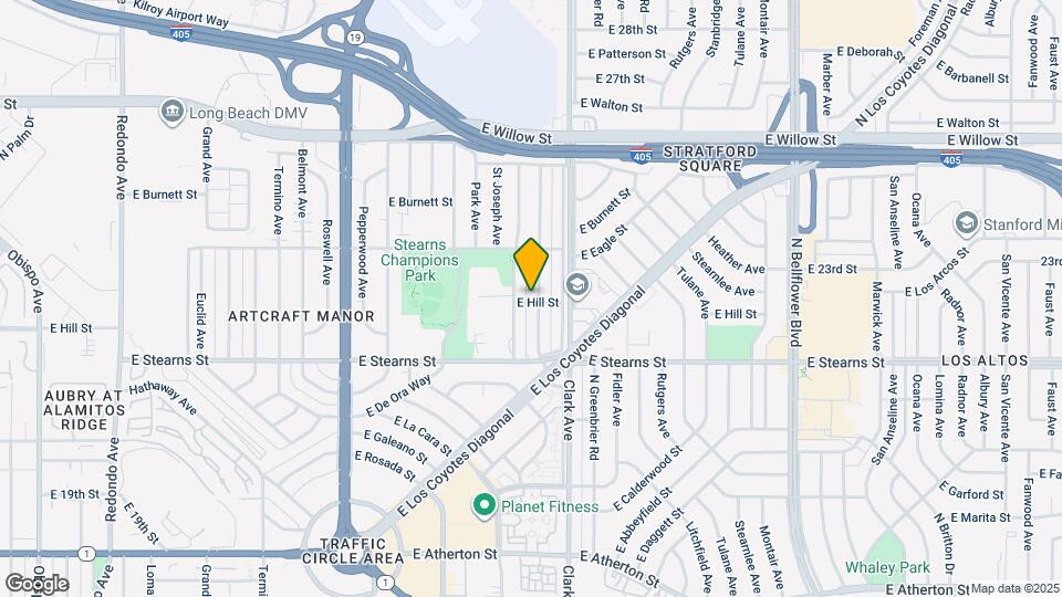 2245 Granada Ave Map and Location Details