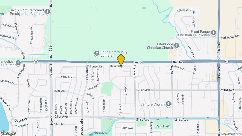 1605 Flemming Dr Map and Location Details