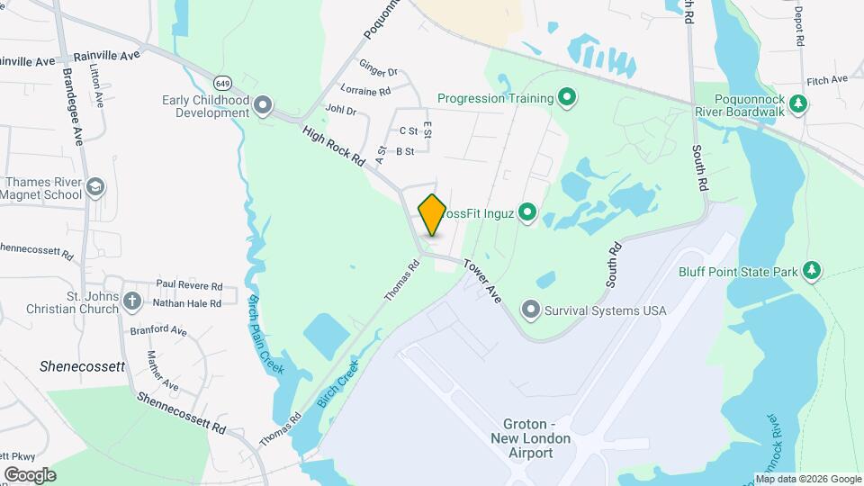 216 High Rock Rd Map and Location Details