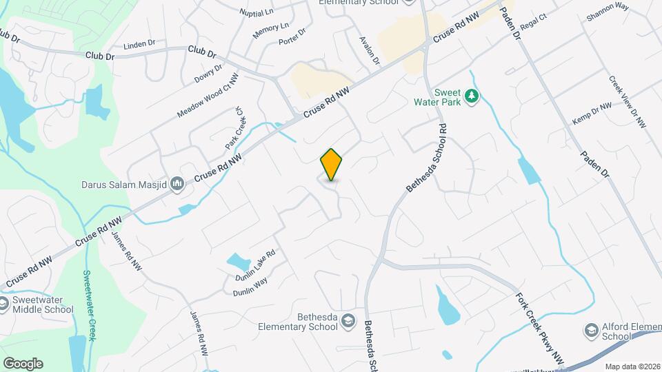 2873 Avalon Meadows Ct Map and Location Details