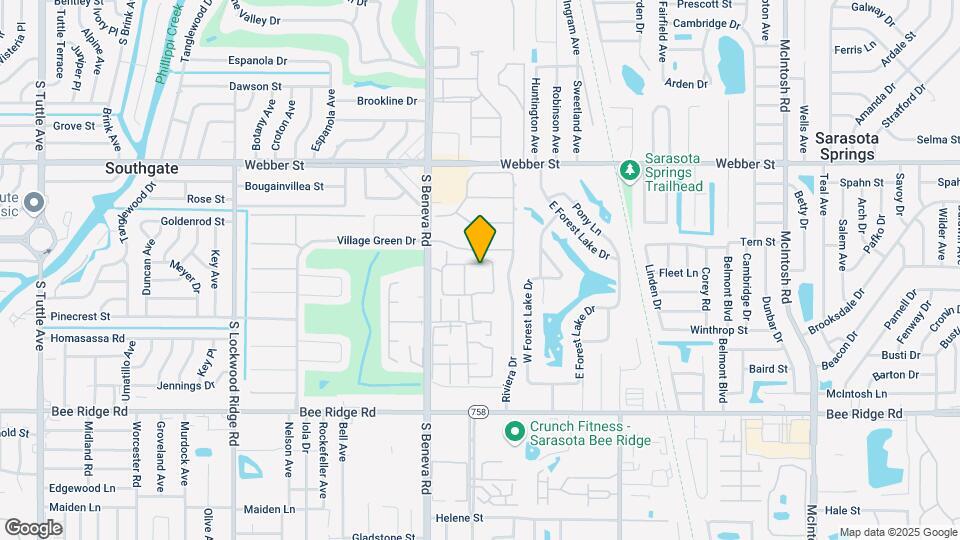 3223 S Beneva Rd Mapa y Detalles de la Ubicación