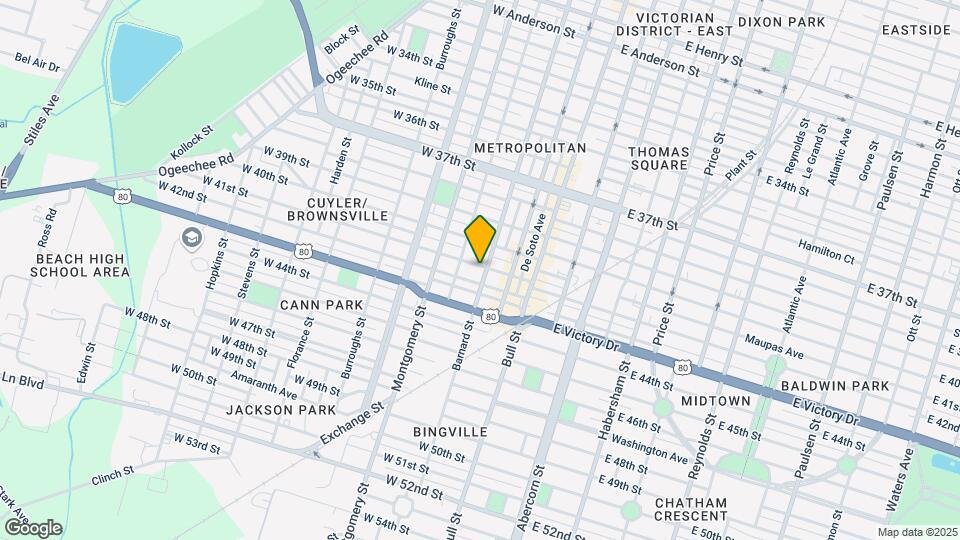 2501 Barnard St Map and Location Details