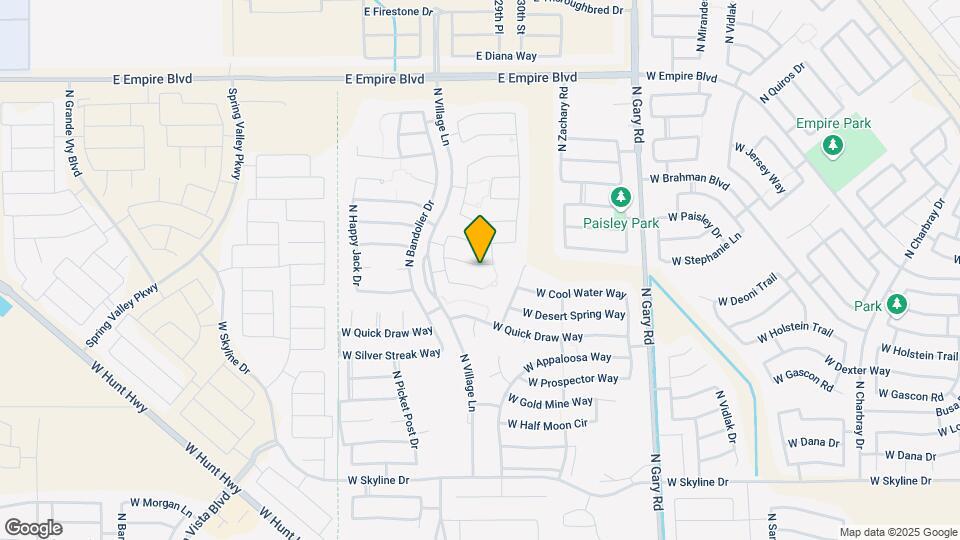 2117 W Bennett Way Map and Location Details