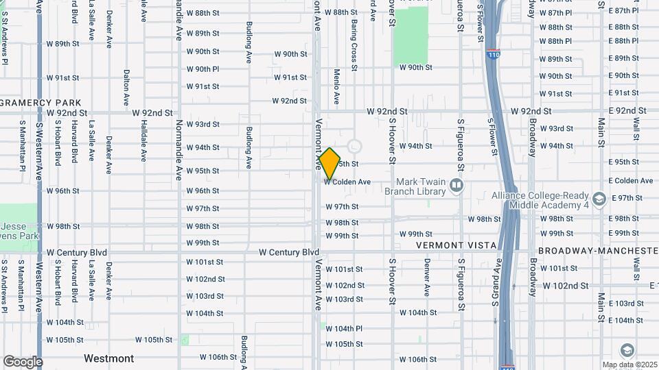 840 W Colden Ave Map and Location Details