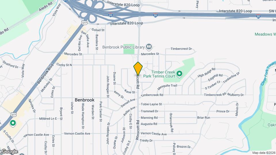 1024 Winscott Rd Map and Location Details