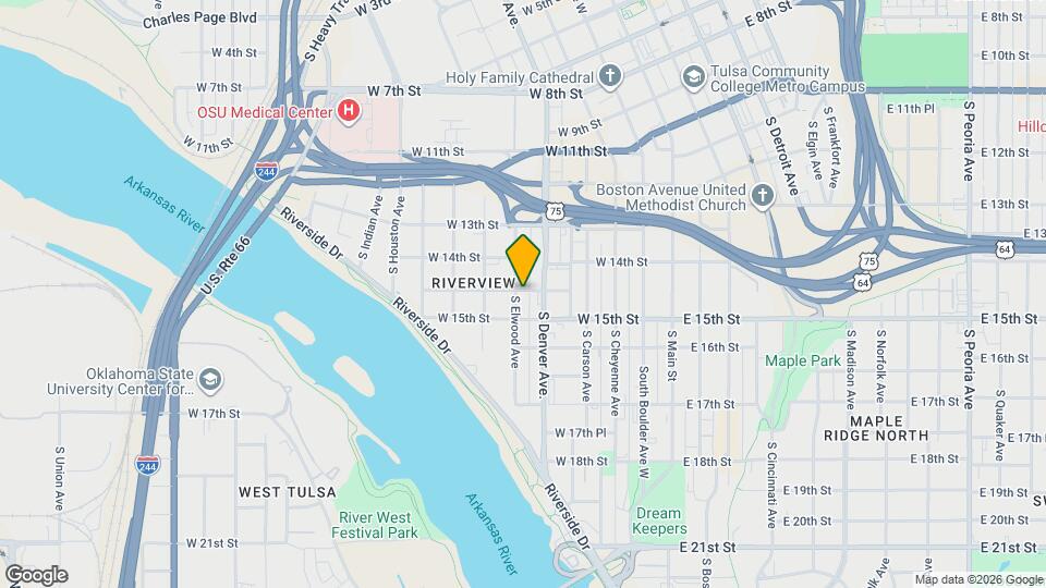 1431 S Elwood Ave Mapa y Detalles de la Ubicación