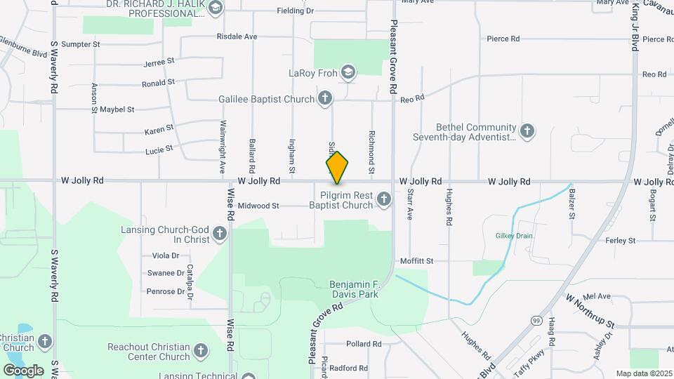 2417 W Jolly Rd Map and Location Details