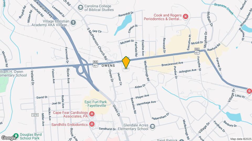 1027 Ancestry Dr Map and Location Details