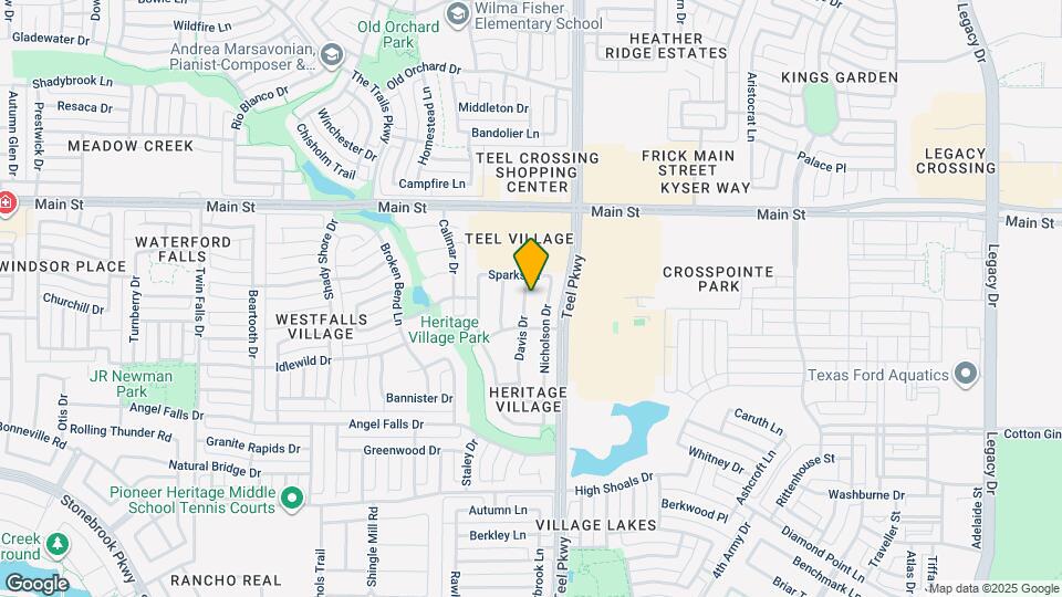 8608 Davis Dr Map and Location Details
