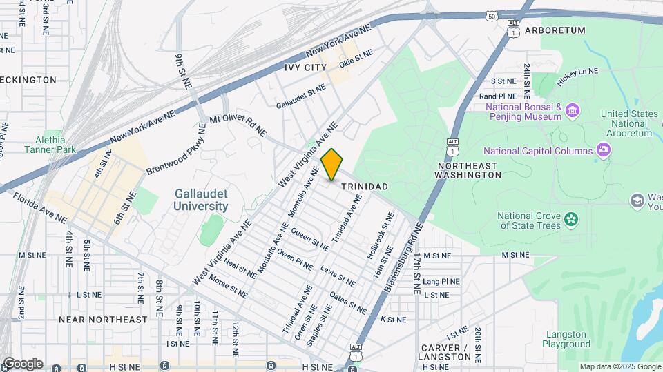 1231 Simms Pl Ne Mapa y Detalles de la Ubicación
