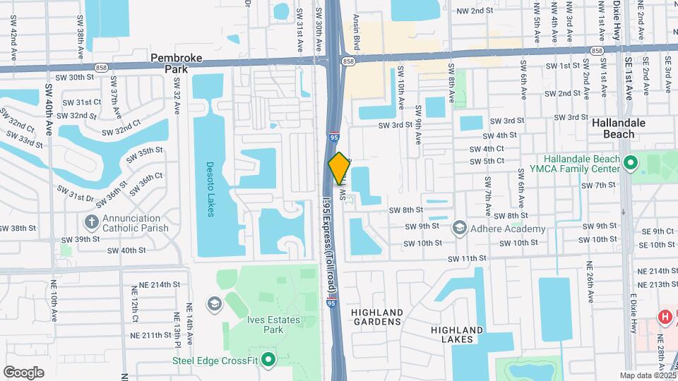 640 SW 11th Ave Map and Location Details