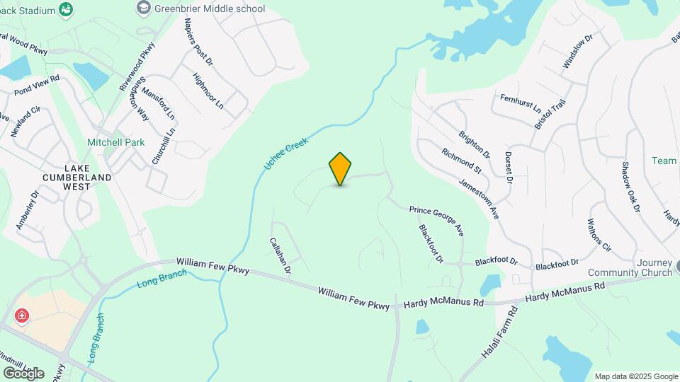 715 Spotswood Dr Map and Location Details