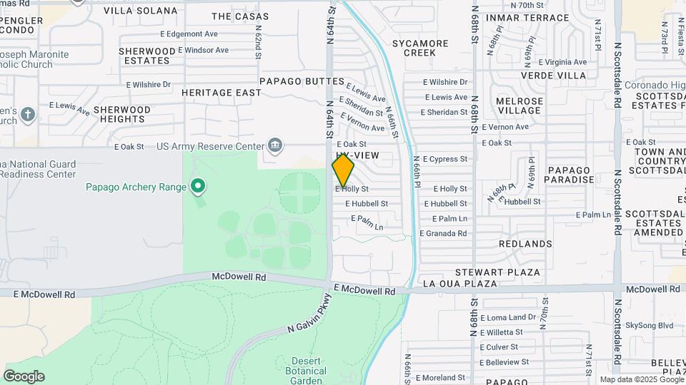 6413 E Holly St Map and Location Details