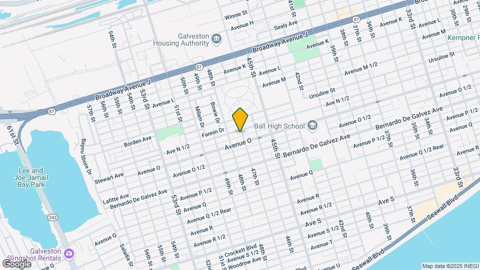 4701 Ave N 1/2 Map and Location Details