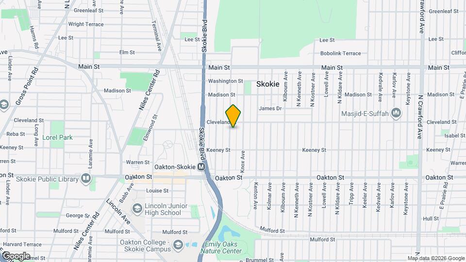 8143 Kilpatrick Ave Map and Location Details