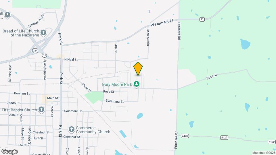 1114 Blackburn St Mapa y Detalles de la Ubicación