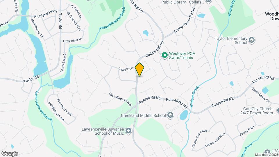55 Foster Trace Dr Map and Location Details