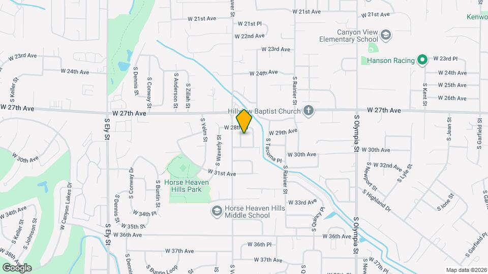 2815 S Underwood St Map and Location Details