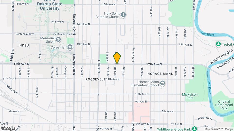 1143 8th St N Map and Location Details