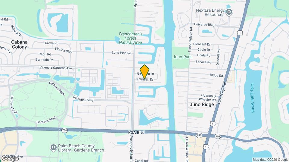 2388 S Wallen Dr Map and Location Details