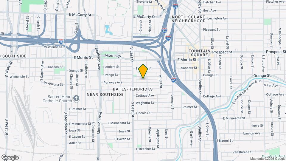 614 Parkway Ave Map and Location Details