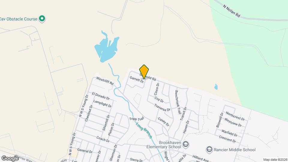 2313 Garrett Dr Map and Location Details