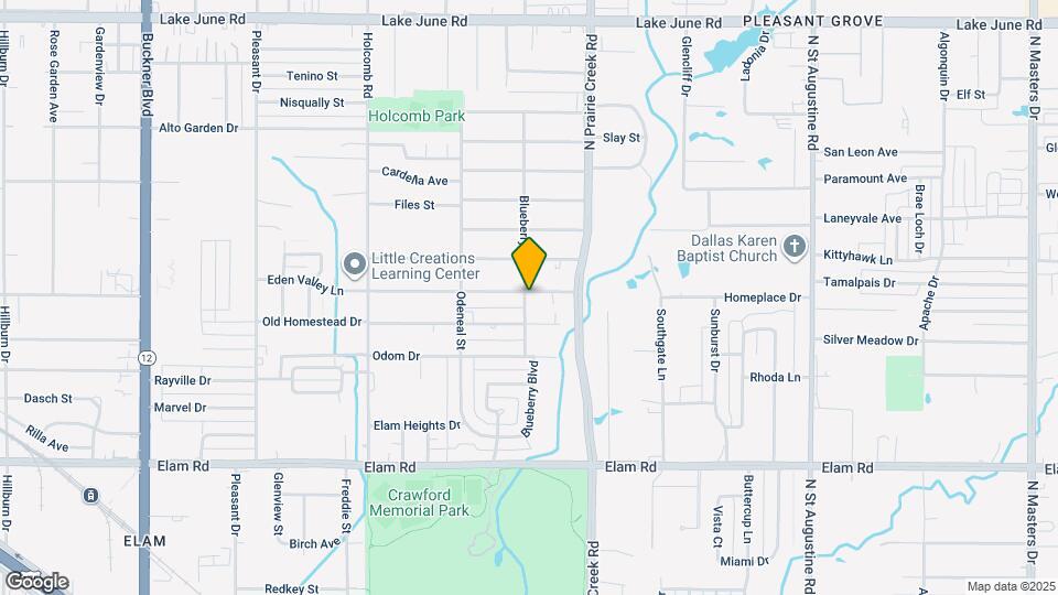 8800 Eden Valley Ln Map and Location Details