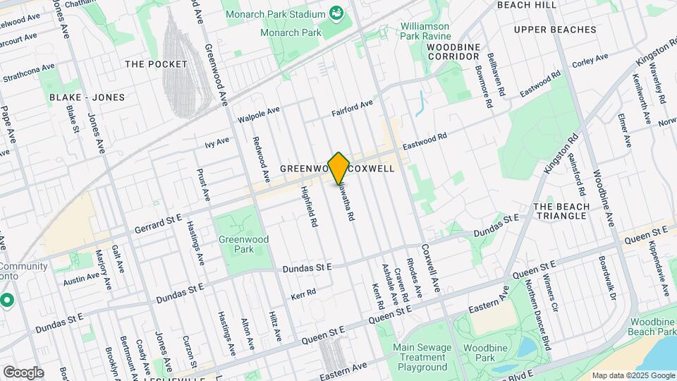 96 Hiawatha Rd Map and Location Details