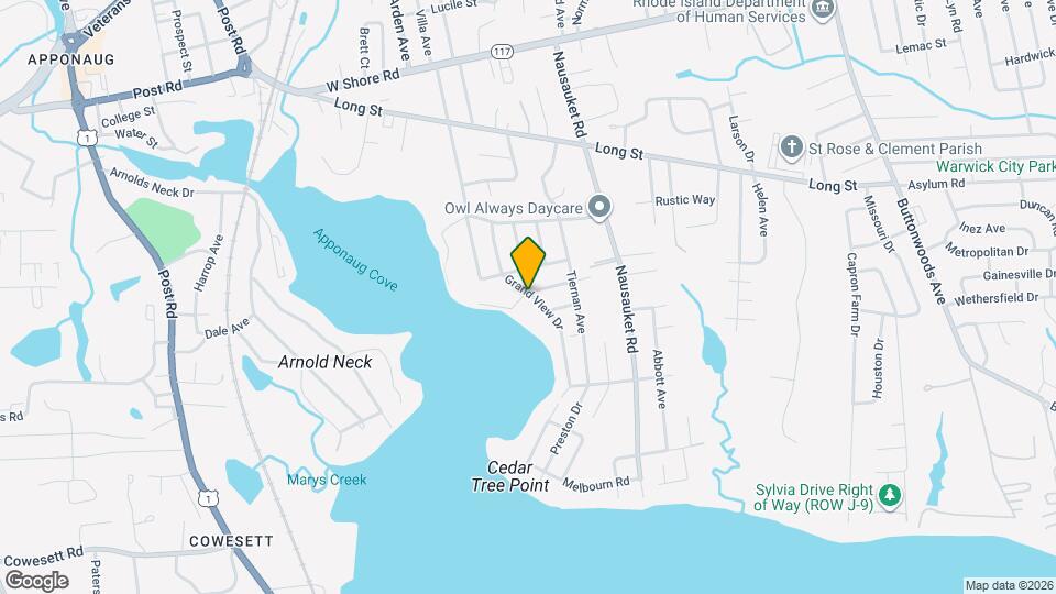 93 Grand View Dr Map and Location Details