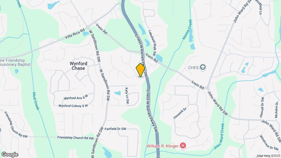 2702 Winsley Dr SW Map and Location Details