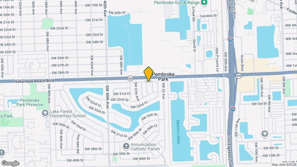3001 SW 35th Ave Map and Location Details
