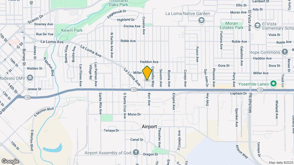 116 Covena Ave Map and Location Details