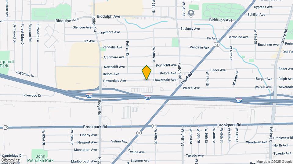 5909 Flowerdale Ave Map and Location Details