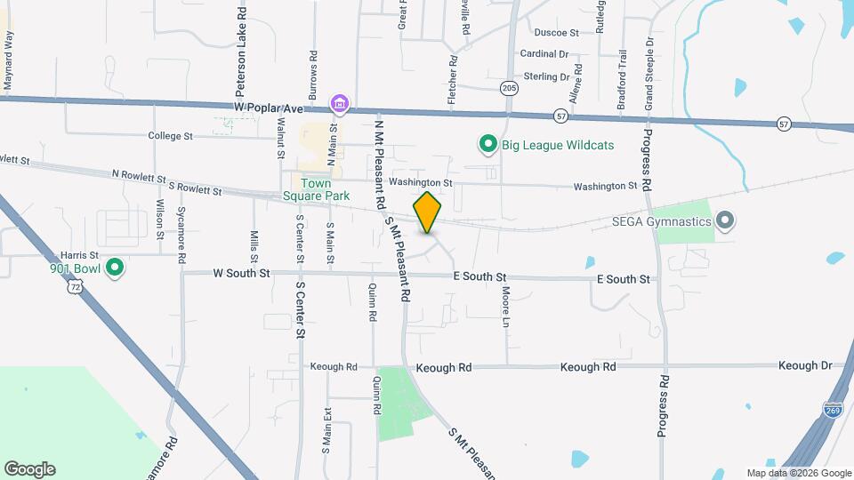 153 Seven Pines Mapa y Detalles de la Ubicación